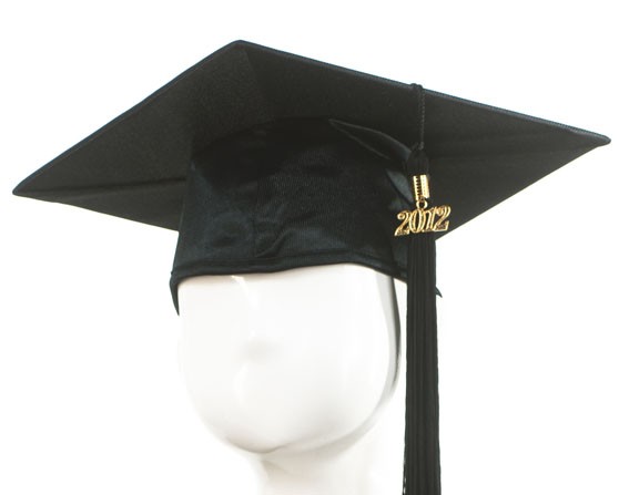 Graduation Cap - Black