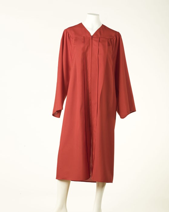 Graduation Gown - Light Red