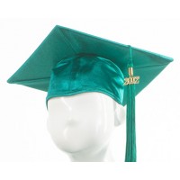 Graduation Cap - Emerald Green